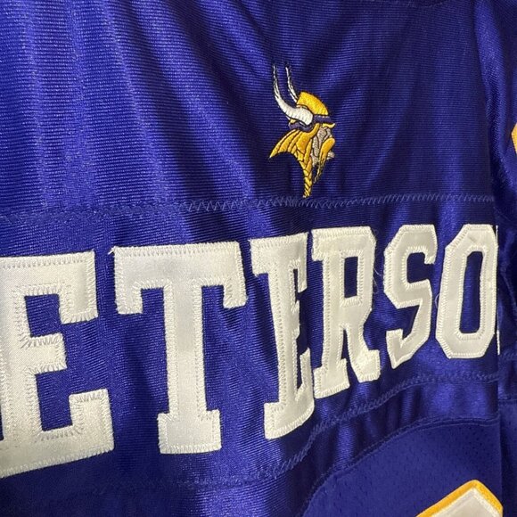 Reebok ON FIELD NFL Jersey Vikings Adrian Peterson Purple SZ 54 - Picture 4 of 15